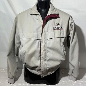 Vintage USA MADE Buick Motorsports Jacket Lightweight Windbreaker‎ Coat Mens L